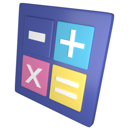 Calculadora  3D Icon