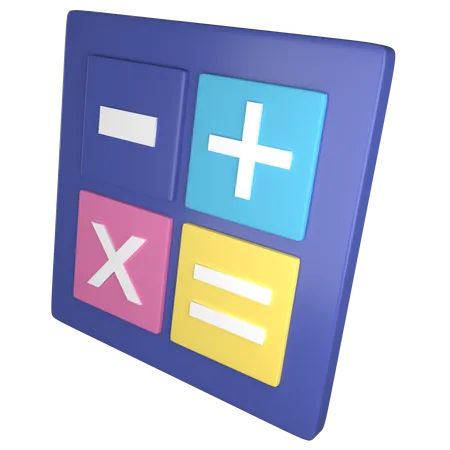 Calculadora  3D Icon