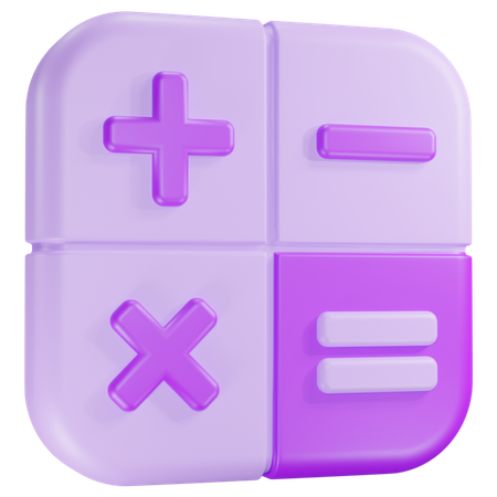 Calculadora  3D Icon