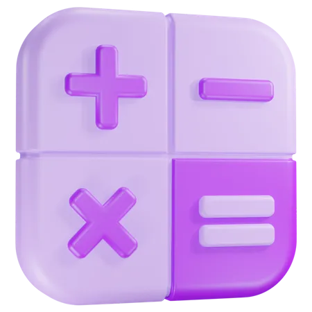 Calculadora  3D Icon