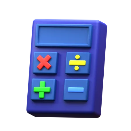 Calculadora  3D Icon