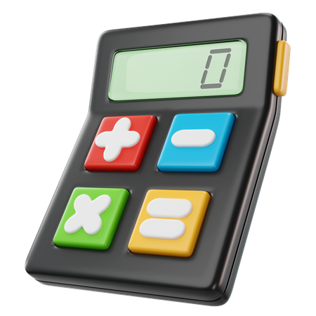 Calculadora  3D Icon