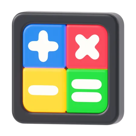 Calculadora  3D Icon