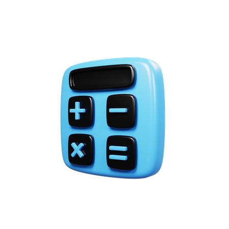 Calculadora  3D Icon