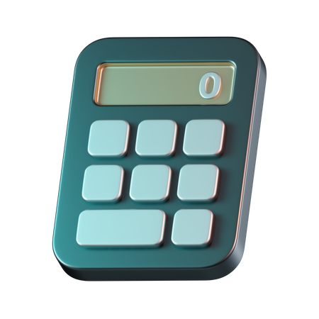 Calculadora  3D Icon