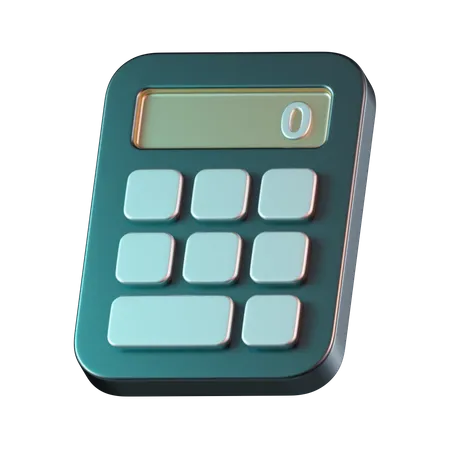 Calculadora  3D Icon