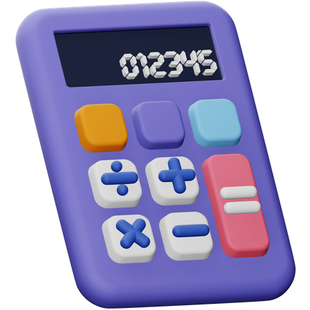 Calculadora  3D Icon