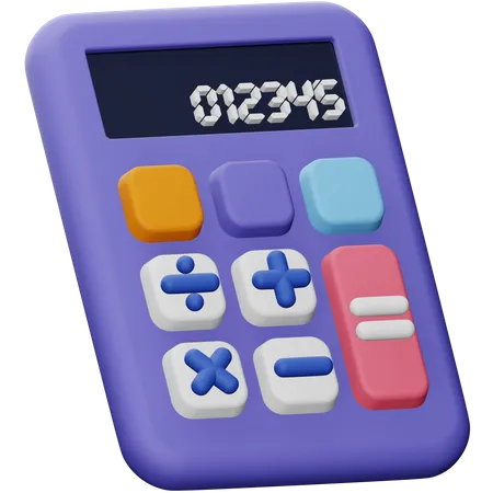 Calculadora  3D Icon