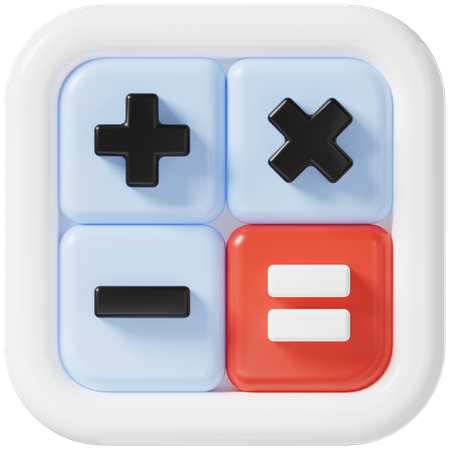 Calculadora  3D Icon