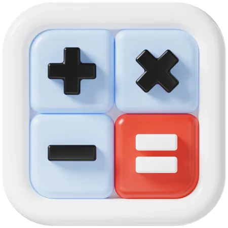 Calculadora  3D Icon