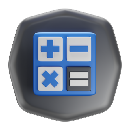 Calculadora  3D Icon