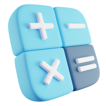 Calculadora  3D Icon