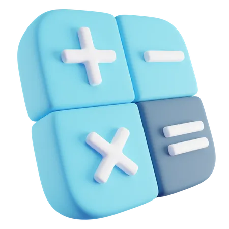 Calculadora  3D Icon