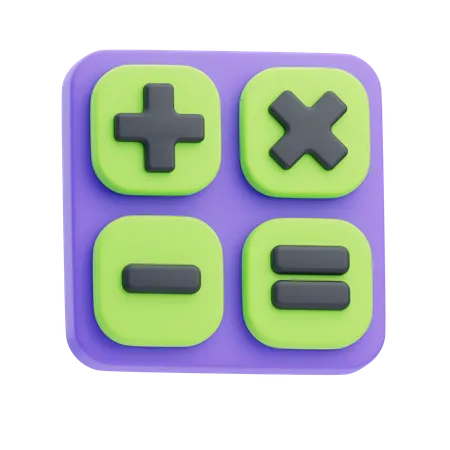 Calculadora  3D Icon