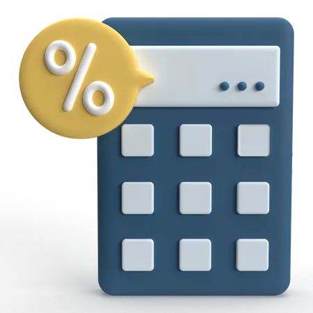 Calculadora  3D Icon