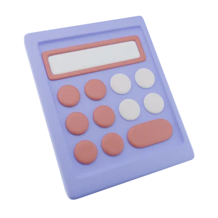 Calculadora matemática - Icono 3D  3D Icon