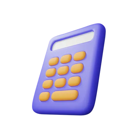 Calculadora voadora  3D Icon