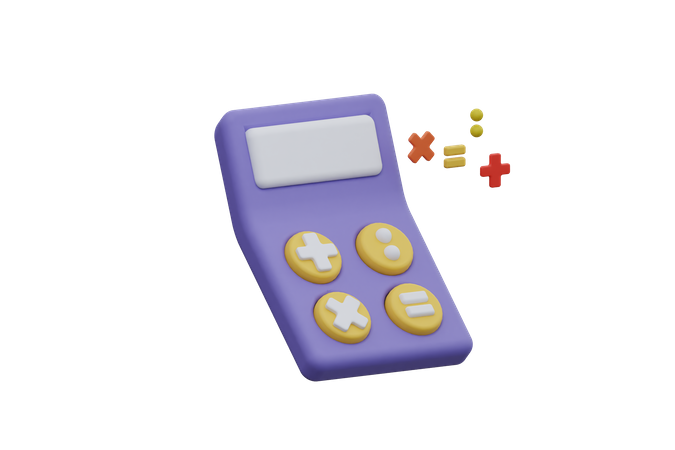 Calculadoras  3D Icon