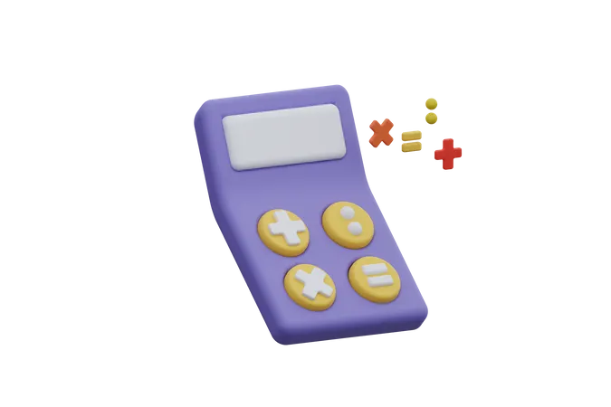 Calculadoras  3D Icon