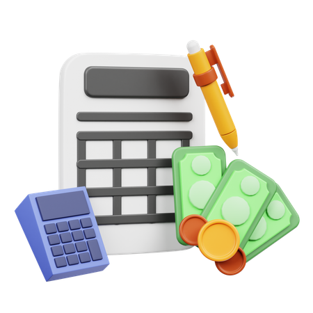 Calcular  3D Icon