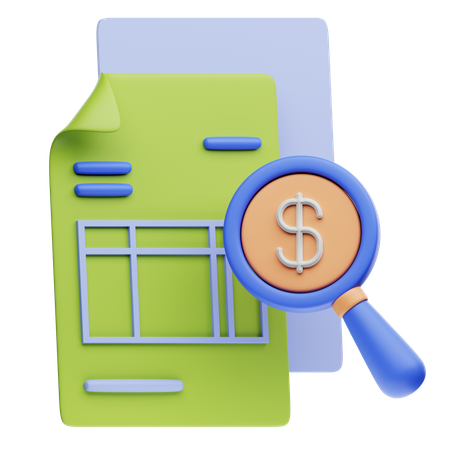 Calcular las finanzas  3D Icon