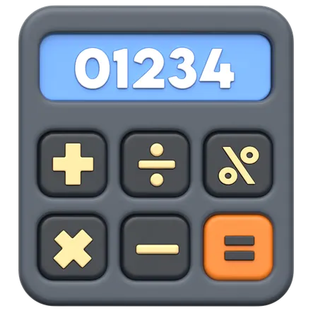 Calculate  3D Icon