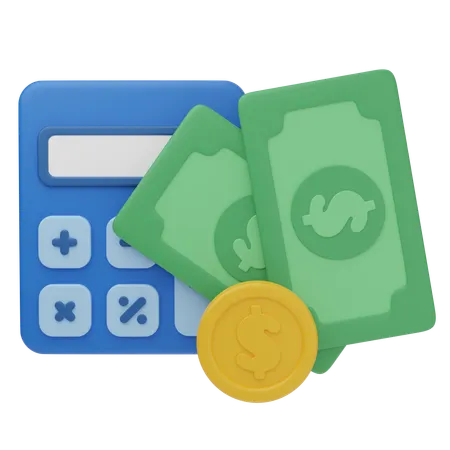 Calculate  3D Icon