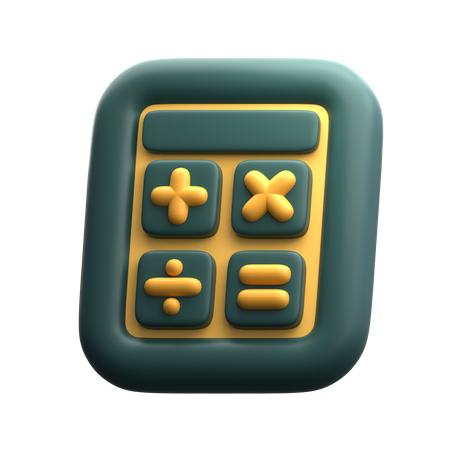 Calculate  3D Icon