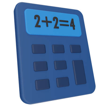 Calculate 3D Icon