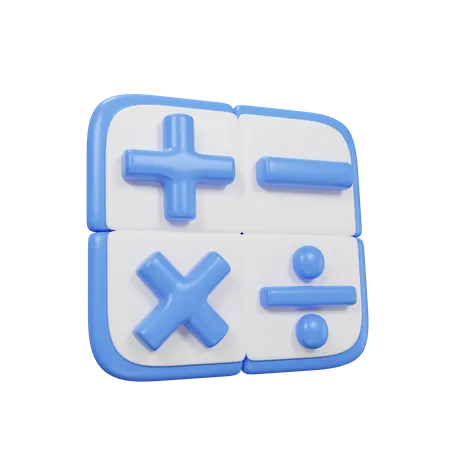 Calculate Icon About Finance Minimal Style 3 D Rendering 3D Icon