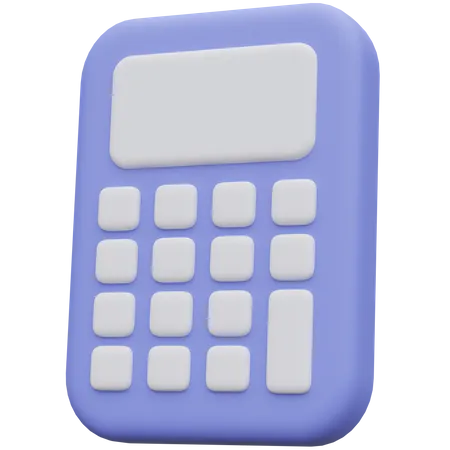 Calculater  3D Icon