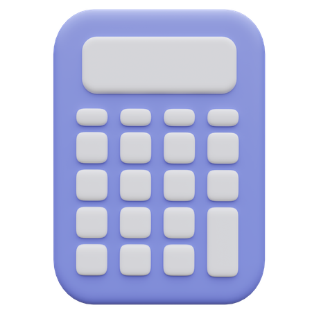 Calculater  3D Icon