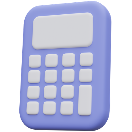 Calculater  3D Icon