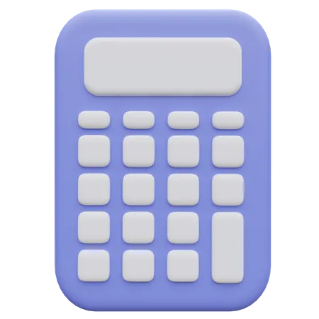 Calculater User Interface 3 D Illustration 3D Icon