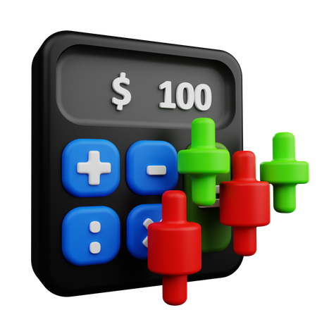 Calculating  3D Icon
