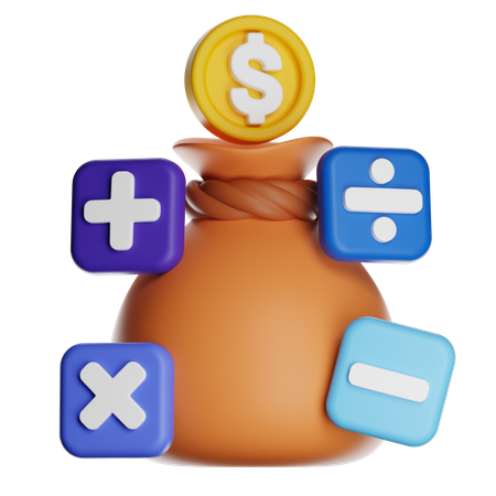 Calculation  3D Icon