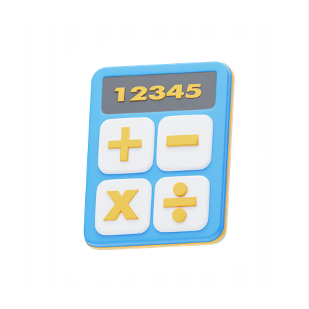 Calculation  3D Icon