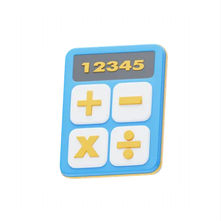 Calculation  3D Icon