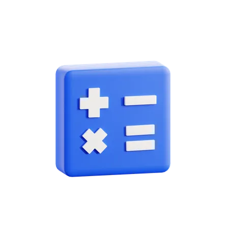 Calculation  3D Icon