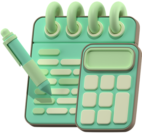 Calculation  3D Icon