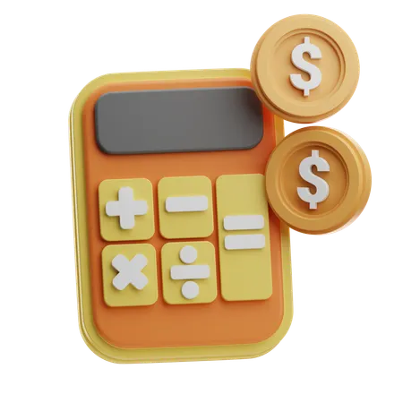 Calculation  3D Icon