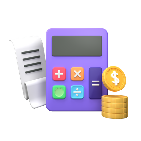 Calculation  3D Icon