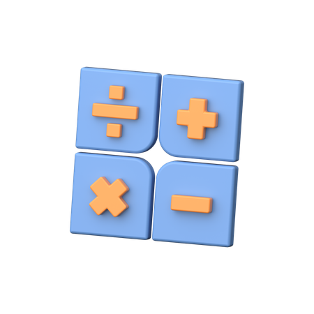 Calculation  3D Icon