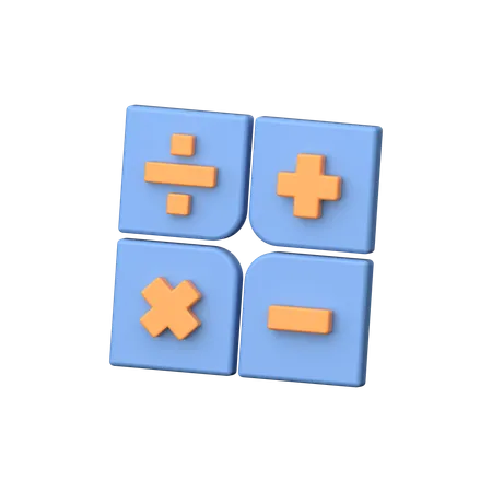 Calculation  3D Icon