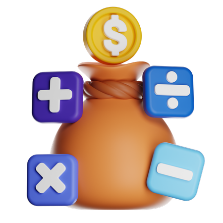 Calculation  3D Icon