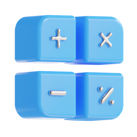 Calculation  3D Icon