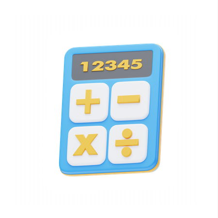 Calculation  3D Icon