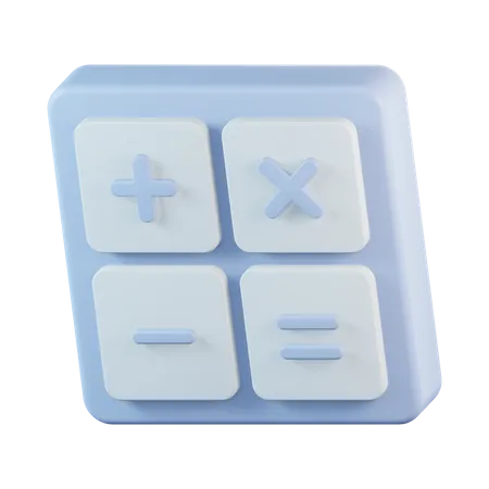 Calculation  3D Icon