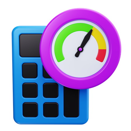 Calculation Time  3D Icon