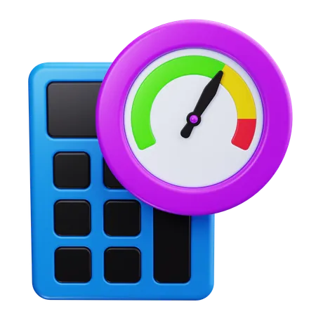 Calculation Time  3D Icon